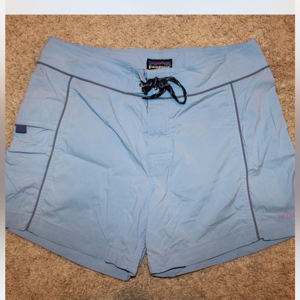 Patagonia Women’s Light Blue Board Shorts